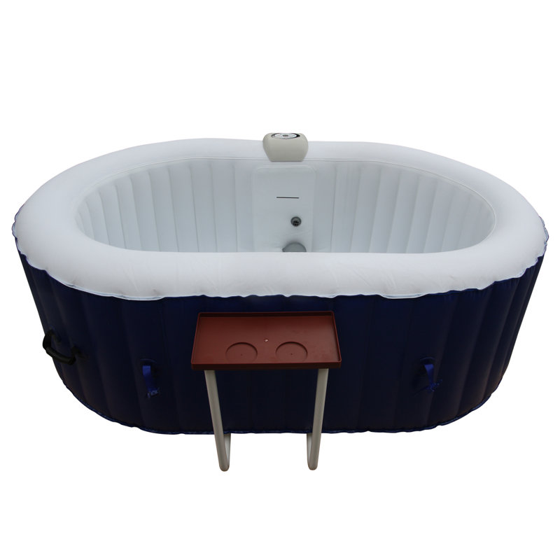 ALEKO Oval 2 Person 130 Jet Inflatable Hot Tub & Reviews Wayfair.ca